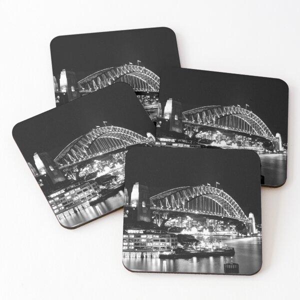 Item preview, Sydney Harbour Bridge in Black and White II designed and sold by Blackadder Photography.