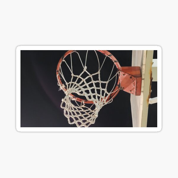 "Basketball,Goal post,night" Sticker for Sale by codedot Redbubble