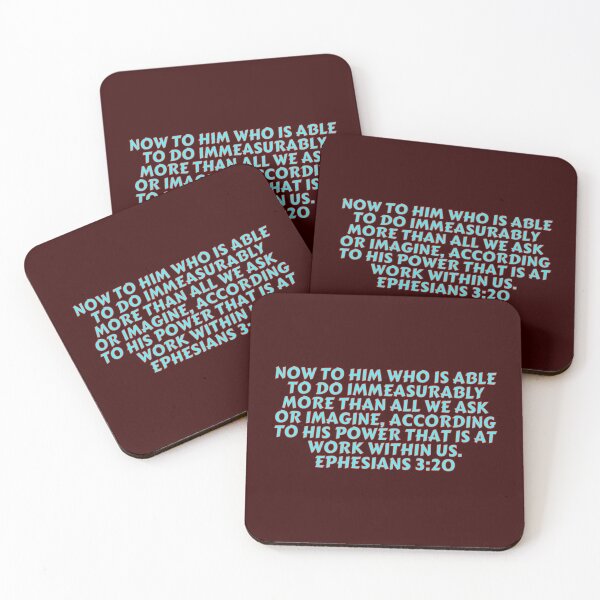 Item preview, Bible Verse Ephesians 3:20 designed and sold by Prayingwarrior.