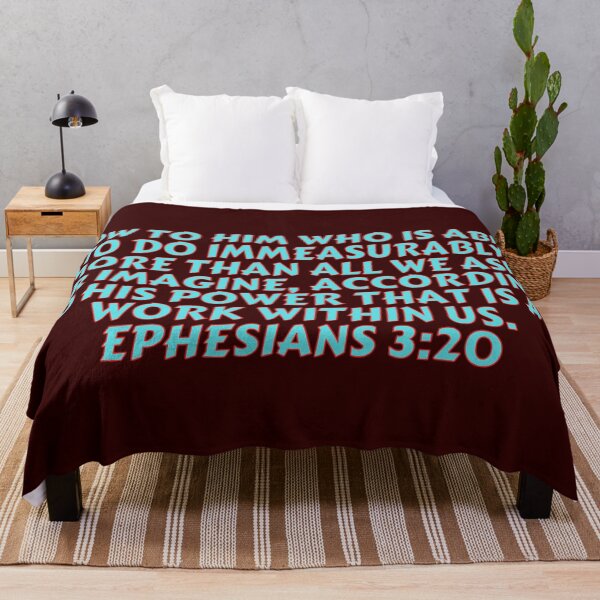 Item preview, Bible Verse Ephesians 3:20 designed and sold by Prayingwarrior.