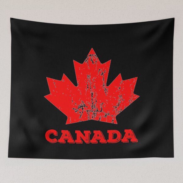 Item preview, Red Canada Maple Leaf - Distressed designed and sold by Mclickster.