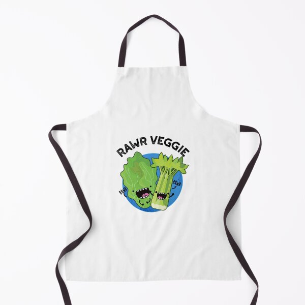 Item preview, Rawr Veggie Funny Food Puns designed and sold by punnybone.