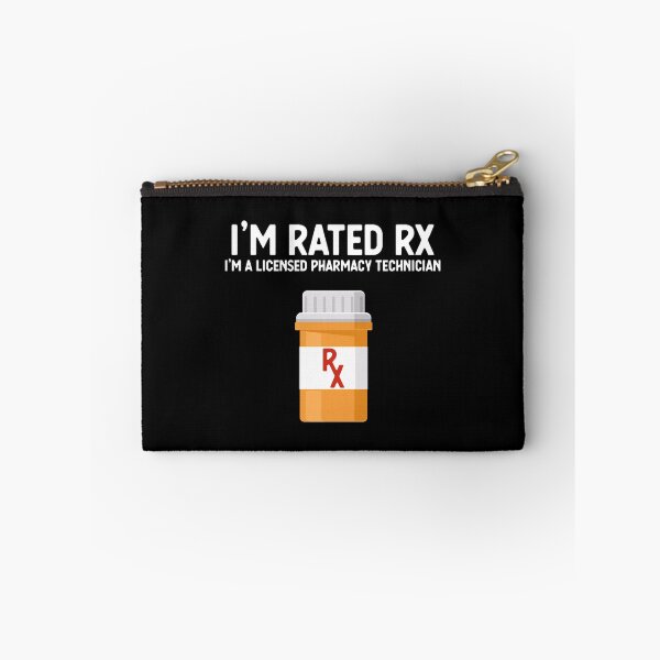 Item preview, Funny CPHT Pharmacy Technician Rated RX print designed and sold by jakehughes2015.