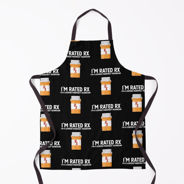Item preview, Funny CPHT Pharmacy Technician Rated RX print designed and sold by jakehughes2015.