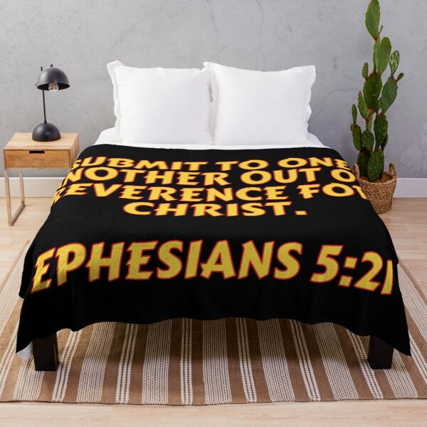 Item preview, Bible Verse Ephesians 5:21 designed and sold by Prayingwarrior.