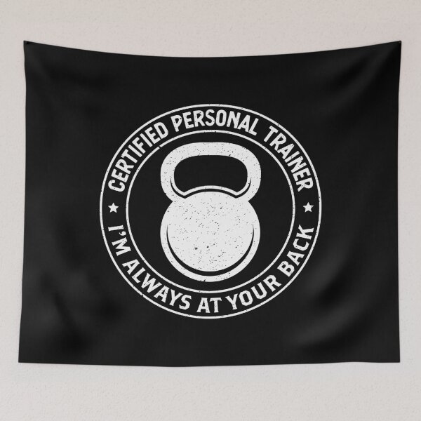 Item preview, Certified Personal Trainer Fitness Coach At Your Back design designed and sold by jakehughes2015.