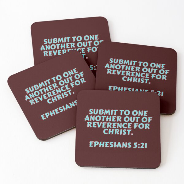Item preview, Bible Verse Ephesians 5:21 designed and sold by Prayingwarrior.