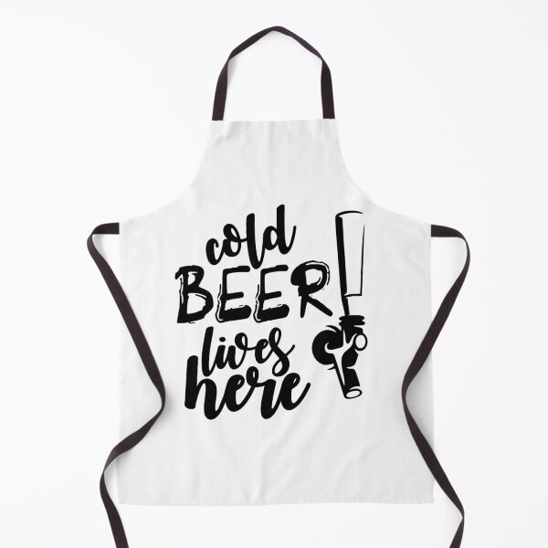 Item preview, Cold Beer Lives Here designed and sold by SasKloset.