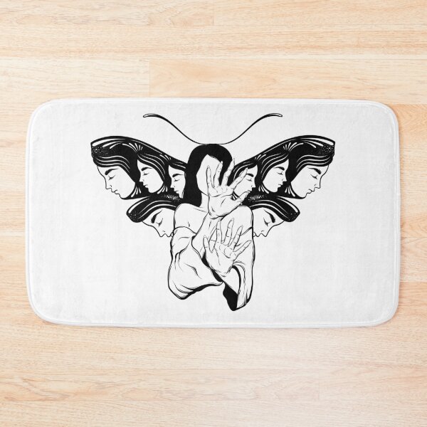 Item preview, The Moth God Of Faces | Perfect For Your Goth, Wiccan, Alternative Friends designed and sold by LemonDemonzzz.