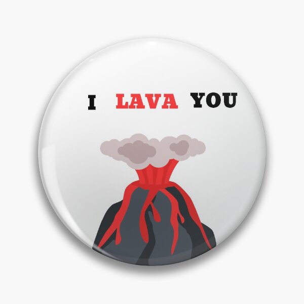 Item preview, I lava you funny volcano geology pun for valentines designed and sold by TheGeoShop.