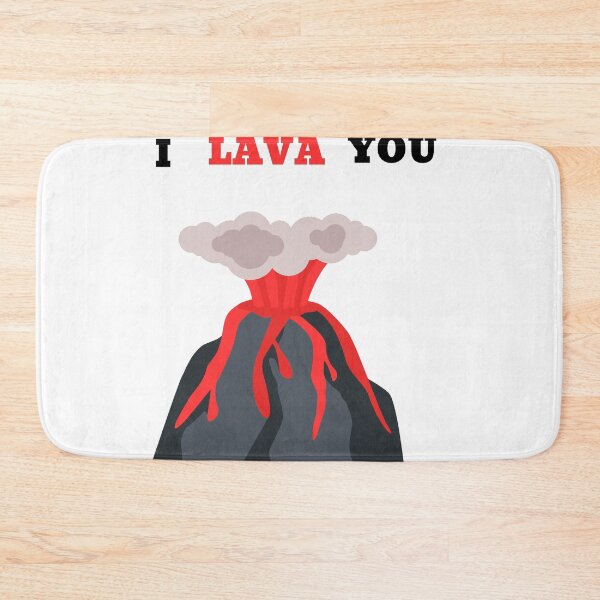 Item preview, I lava you funny volcano geology pun for valentines designed and sold by TheGeoShop.