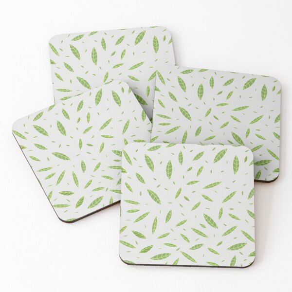 Item preview, Asymmetric Random Leaves Pattern Pattern Abstract Green T-Shirt designed and sold by AMGraphicStudio.