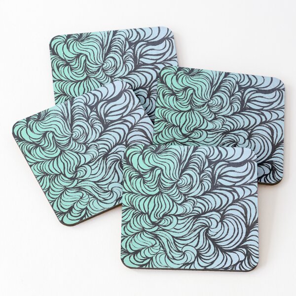 Item preview, Green organic line art designed and sold by TheodoreJasper.