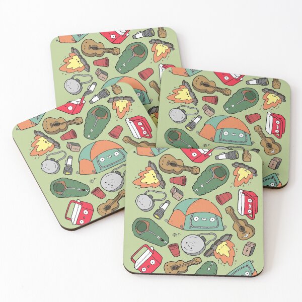 Item preview, Camping Buddies Pattern  designed and sold by AustinMSalmi.