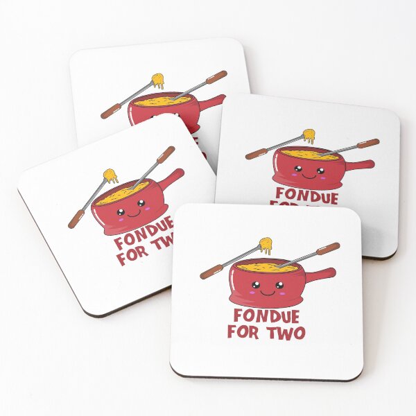 Item preview, Fondue For Two Kawaii Cheese Fondue designed and sold by Kawaiindoodle.