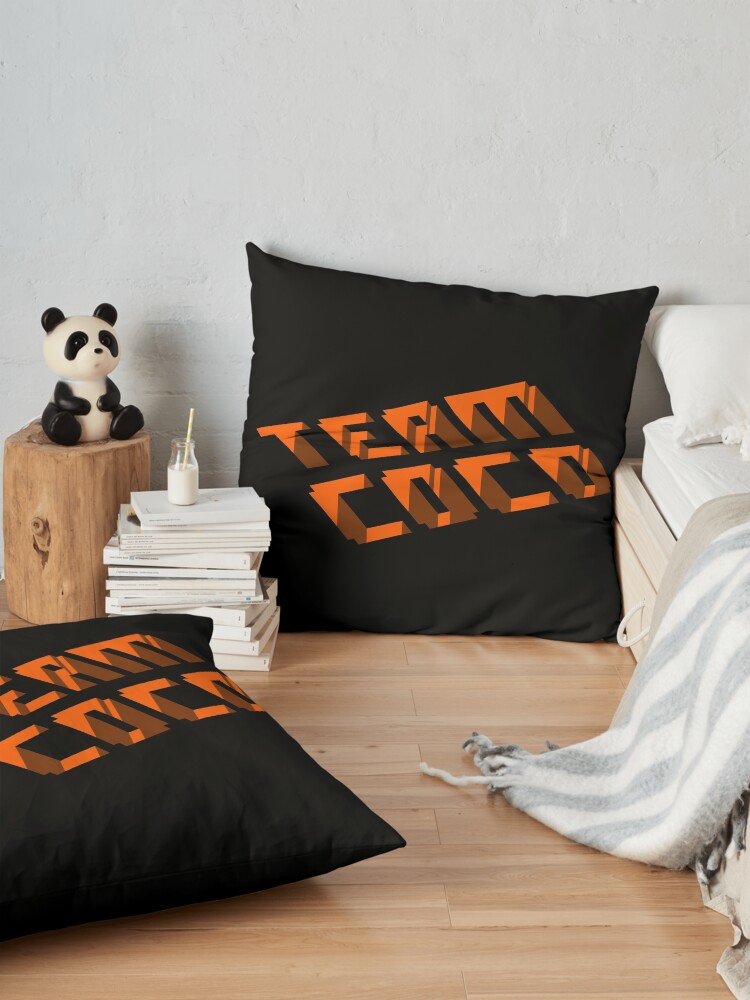 Alternate view of Team COCO (Isometric) Floor Pillow