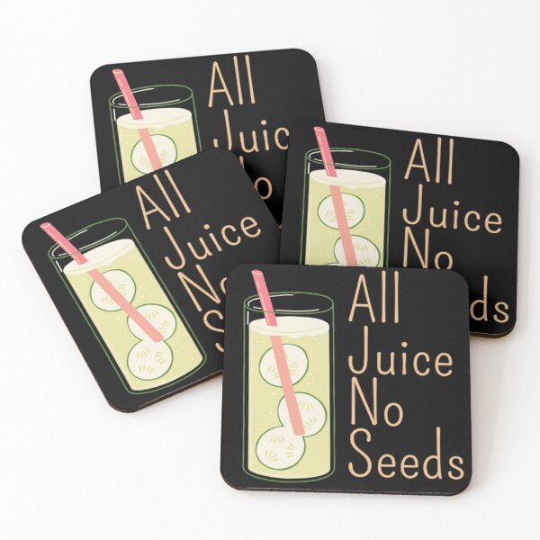 Item preview, All Juice No Seeds - Orange Juice Box - Fruit Sayings designed and sold by shellagrash.