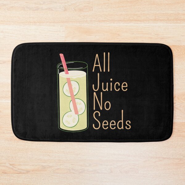 Item preview, All Juice No Seeds - Orange Juice Box - Fruit Sayings designed and sold by shellagrash.