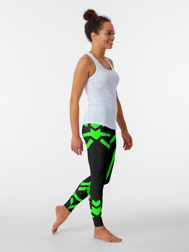Stealth Spider Green Leggings for Sale by kerchow