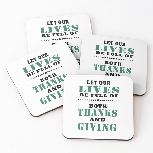 Item preview, Fuuny Thanksgiving Let our lives be full of both thanks and giving, gift idea for happy Thanksgiving designed and sold by Mac Store.