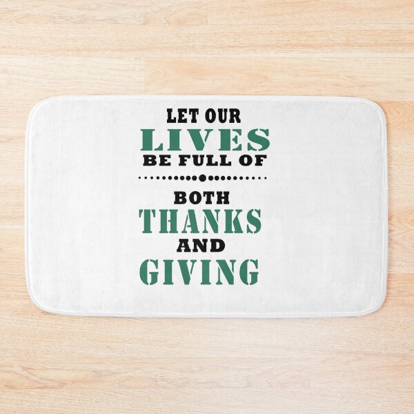 Item preview, Fuuny Thanksgiving Let our lives be full of both thanks and giving, gift idea for happy Thanksgiving designed and sold by Mac Store.