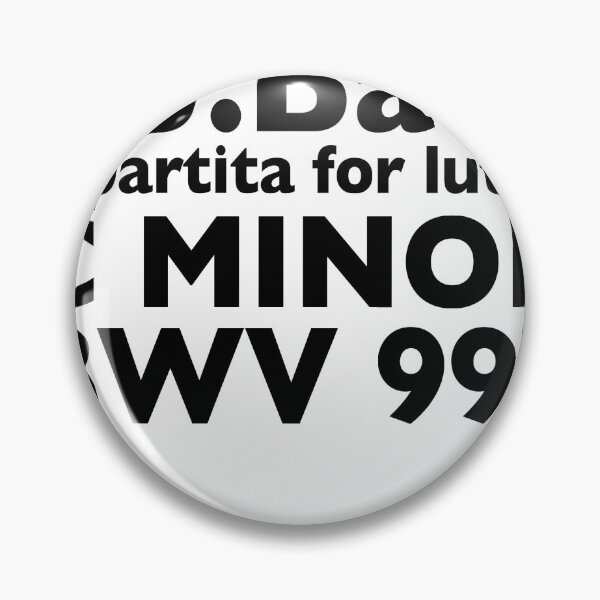 Item preview, bach partita designed and sold by theG.