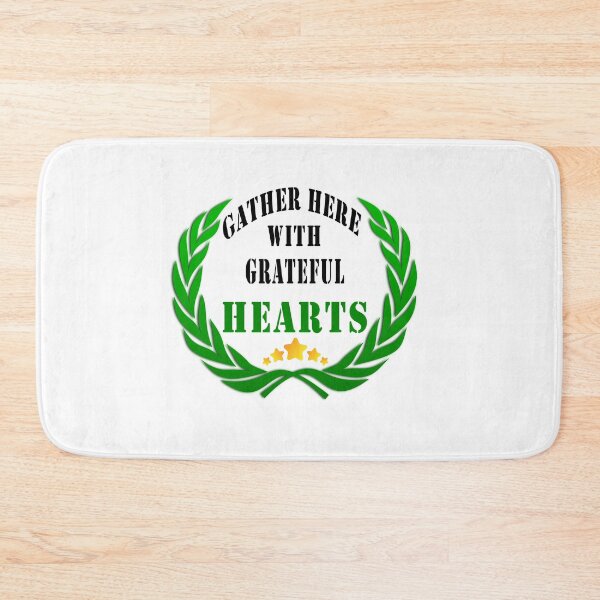Item preview, Fuuny Thanksgiving Gather here with grateful hearts, gift idea for happy Thanksgiving designed and sold by Mac Store.