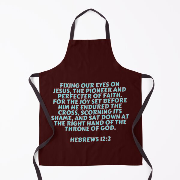 Item preview, Bible Verse Hebrews 12:2 designed and sold by Prayingwarrior.