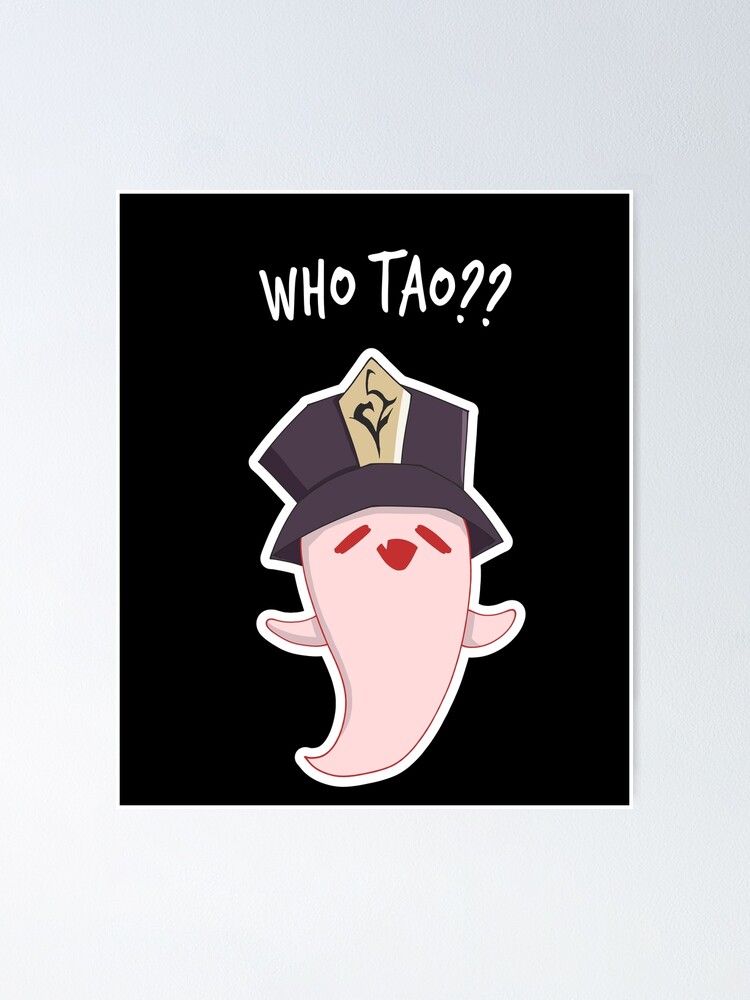 Who Tao??, Hu Tao - Genshin Impact Poster for Sale by AsmaArtsandComm