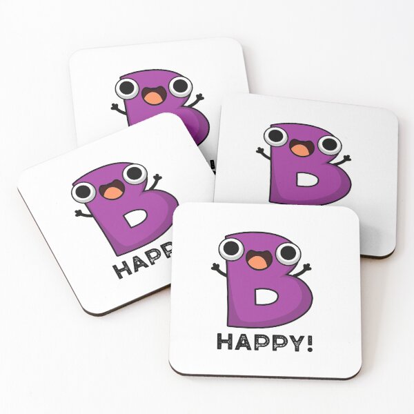 Item preview, B Happy Funny Alphabet Puns  designed and sold by punnybone.