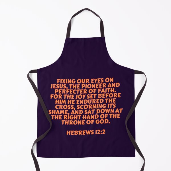 Item preview, Bible Verse Hebrews 12:2 designed and sold by Prayingwarrior.