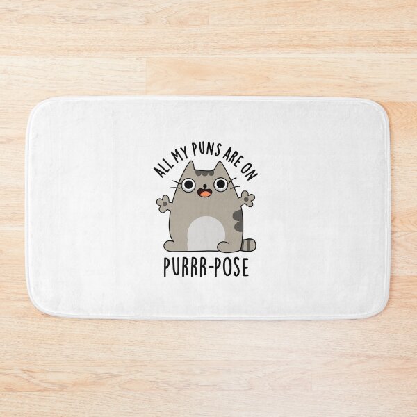 Item preview, All My Puns Are On Purrr-pose Funny Cat Puns  designed and sold by punnybone.