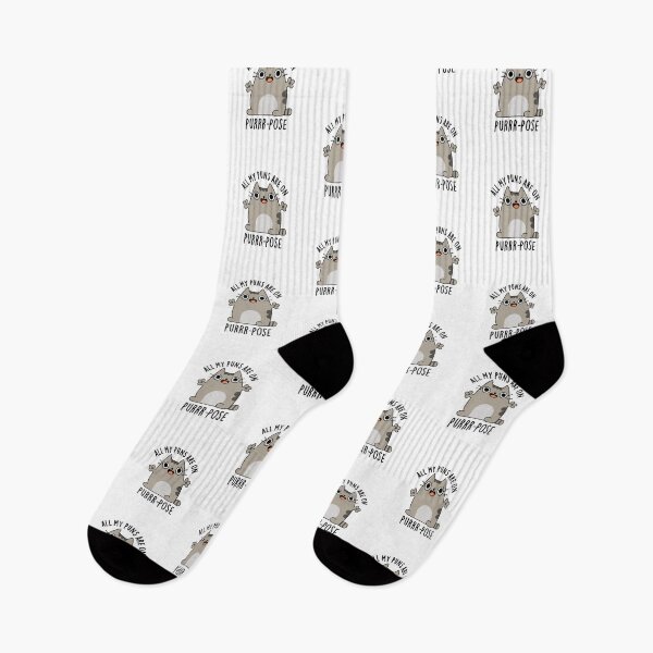 Item preview, All My Puns Are On Purrr-pose Funny Cat Puns  designed and sold by punnybone.