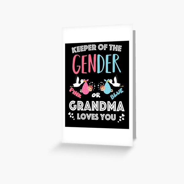 Pregnancy Gender Reveal Boy or Girl New Parents Party Greeting Card for  Sale by STaYLi Smith (Abdelaziz Slimane)