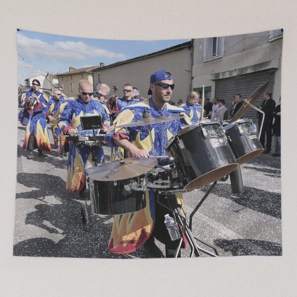 Item preview, r2804/ Finition 2021 - 9  Légende du Carnaval - 2021 /  " Musiciens colorés  (c)(h) Olavia-Olao Okaio Créations designed and sold by o.okaïo.