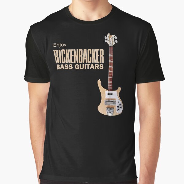 Enjoy Rickenbacker Bass Guitars Graphic T-Shirt