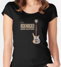 Enjoy Rickenbacker Bass Guitars Women's Fitted Scoop T-Shirt