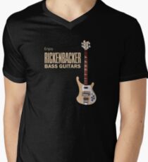 Enjoy Rickenbacker Bass Guitars Men's V-Neck T-Shirt