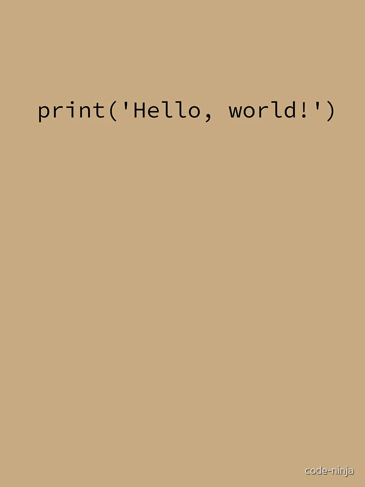 Thumbnail 6 of 6, Premium Oversized Hoodie, Hello World in Python designed and sold by code-ninja.