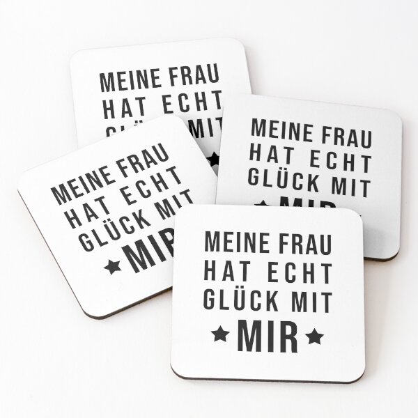 Artikelvorschau, Meine Frau hat echt Glück mit mir! entworfen und verkauft von TopsellerShirts.