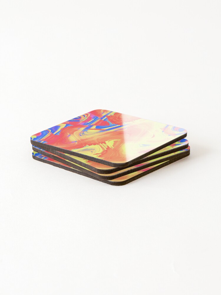 Thumbnail 4 of 5, Coasters (Set of 4), 'Prime Objective' designed and sold by PassRestProd.