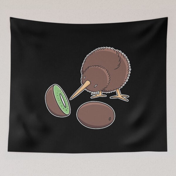 Item preview, Cute kiwi bird graphic snipe bouquet gift designed and sold by madgrfx.