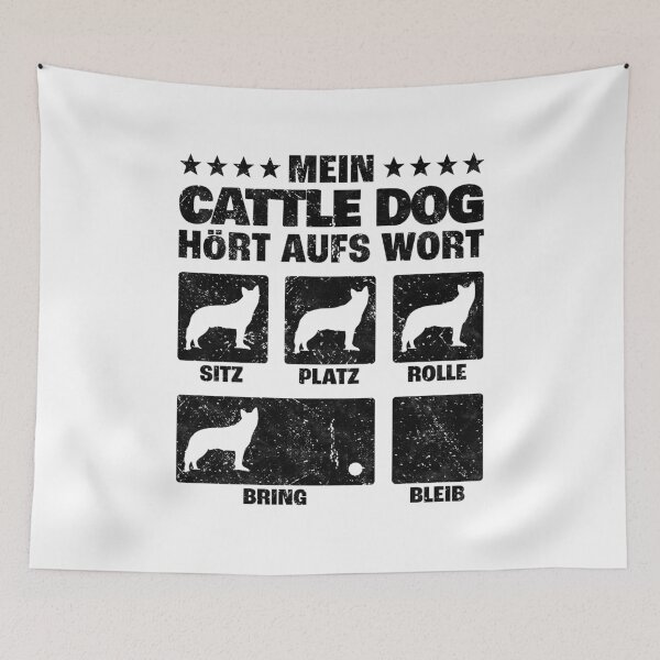 Item preview, Australian Cattle Dog dog tricks sheepdog gift designed and sold by madgrfx.