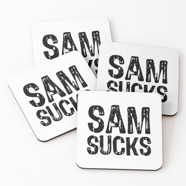 Item preview, Sam Sucks designed and sold by The "I Love Everything" Shop.