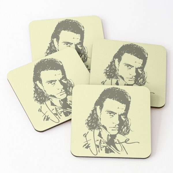 Item preview, Jean-Claude Van Damme Ink Portrait  designed and sold by SK22ART-DESIGN.