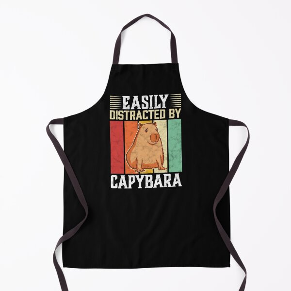 Item preview, Easily distracted by Capybara capybara gift designed and sold by madgrfx.