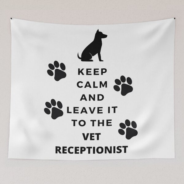 Item preview, Vet Receptionist designed and sold by SilavnusGrg.