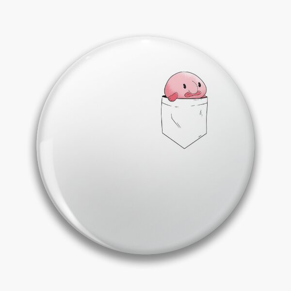 Item preview, Blobfish breast pocket ugly fish humor gift designed and sold by madgrfx.