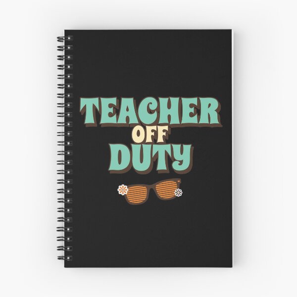 Aperçu de l'œuvre Lunettes de soleil vintage Teacher Off Duty créée et vendue par ModkMerch.