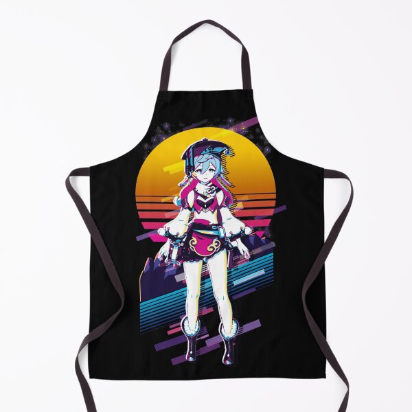 Item preview, Yanfei - Genshin Impact 80s retro designed and sold by MyRetroArt.